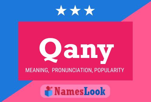 Qany Name Poster