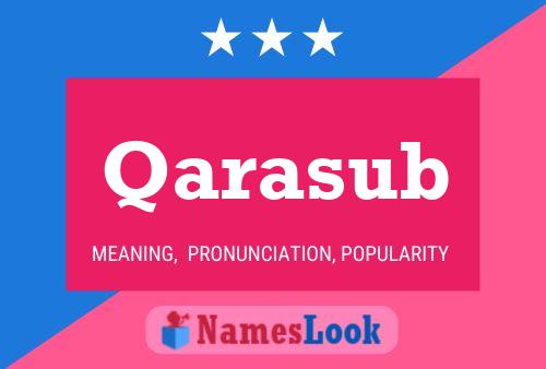 Qarasub Name Poster