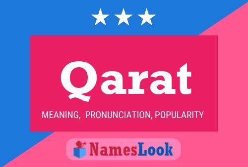 Qarat Name Poster