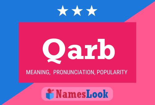 Qarb Name Poster