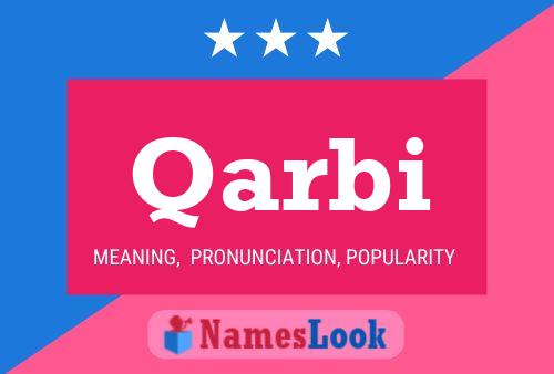 Qarbi Name Poster