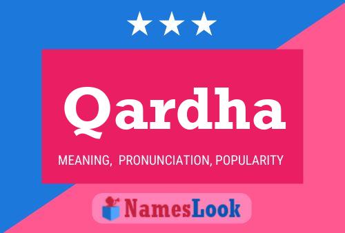 Qardha Name Poster