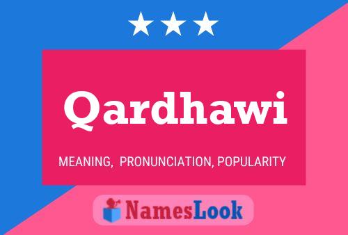 Qardhawi Name Poster