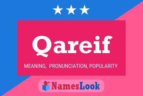 Qareif Name Poster