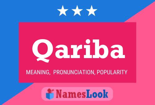 Qariba Name Poster