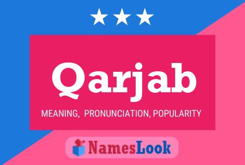 Qarjab Name Poster