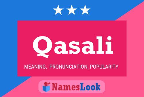 Qasali Name Poster