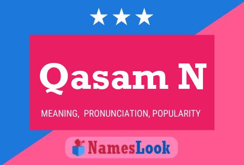 Qasam N Name Poster