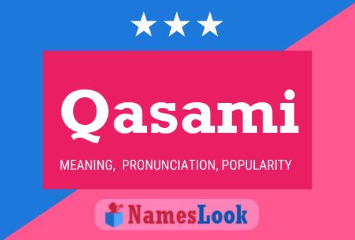 Qasami Name Poster