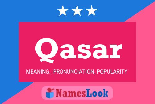 Qasar Name Poster