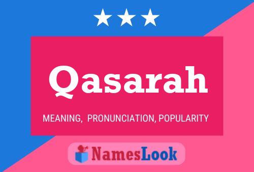 Qasarah Name Poster