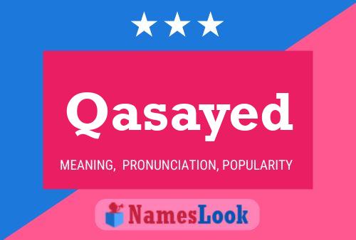 Qasayed Name Poster