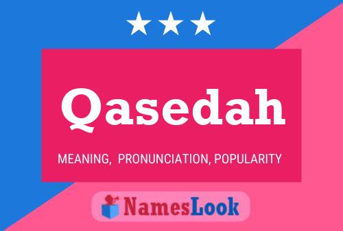 Qasedah Name Poster