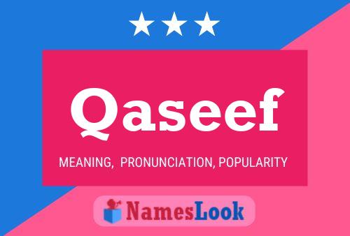 Qaseef Name Poster