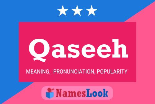 Qaseeh Name Poster