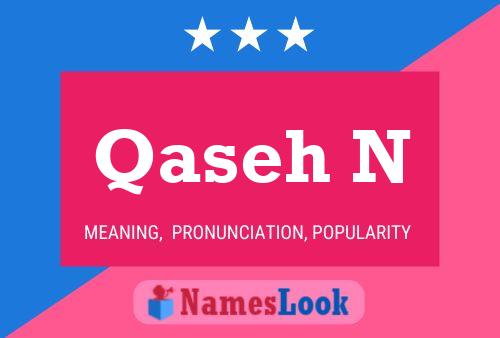 Qaseh N Name Poster