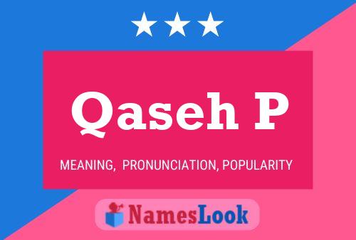 Qaseh P Name Poster