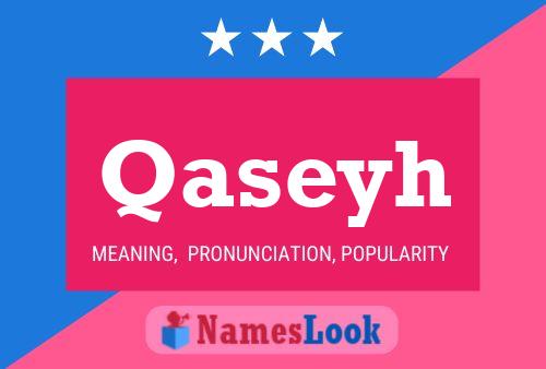 Qaseyh Name Poster