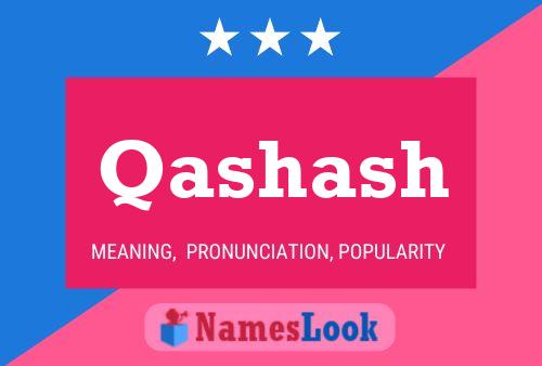 Qashash Name Poster