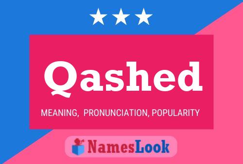 Qashed Name Poster