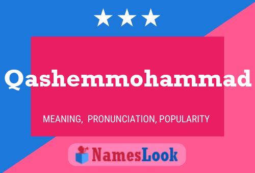 Qashemmohammad Name Poster