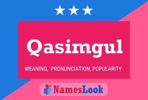 Qasimgul Name Poster