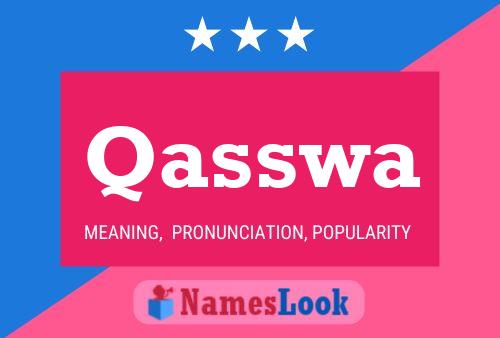 Qasswa Name Poster