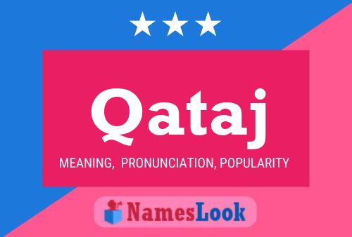 Qataj Name Poster