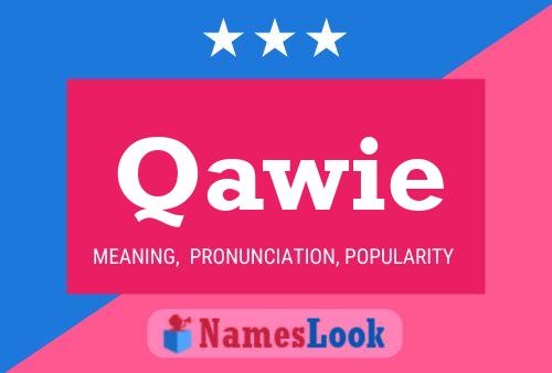 Qawie Name Poster