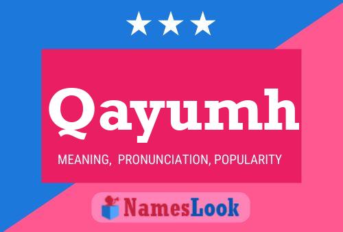 Qayumh Name Poster