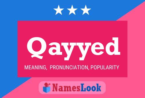 Qayyed Name Poster