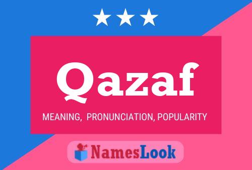 Qazaf Name Poster