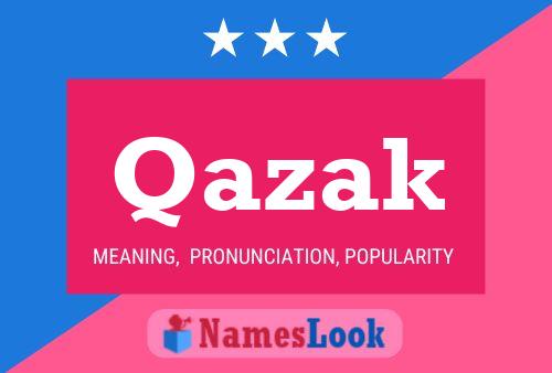 Qazak Name Poster