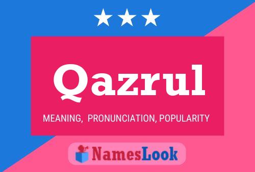 Qazrul Name Poster