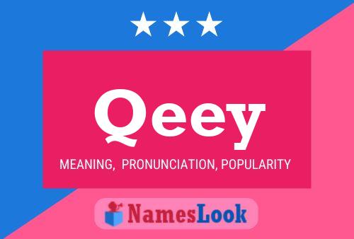 Qeey Name Poster