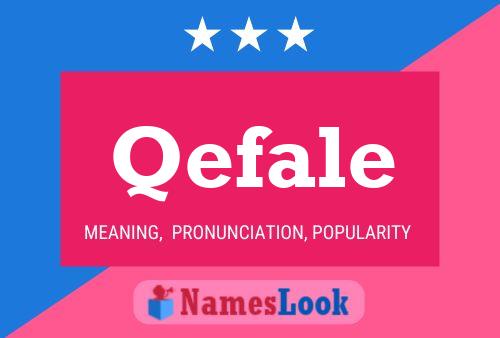 Qefale Name Poster