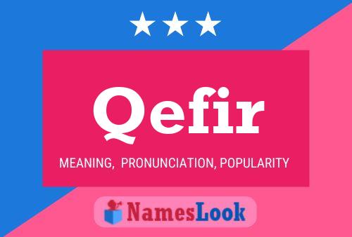 Qefir Name Poster