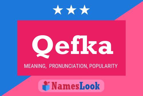 Qefka Name Poster