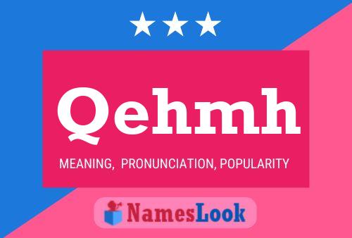 Qehmh Name Poster