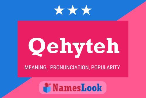 Qehyteh Name Poster