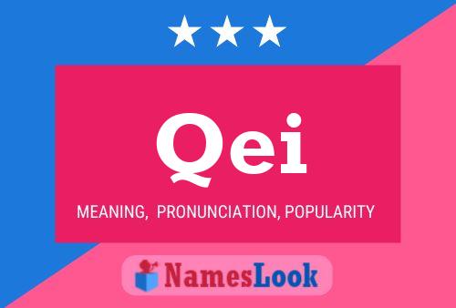 Qei Name Poster