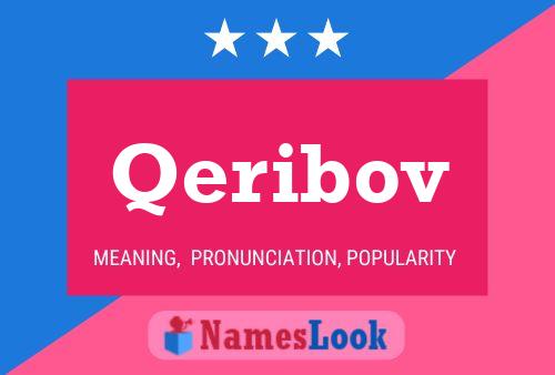 Qeribov Name Poster