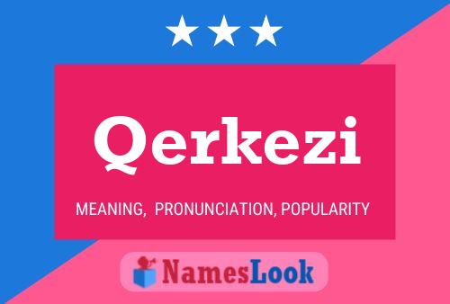 Qerkezi Name Poster