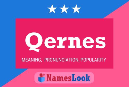 Qernes Name Poster