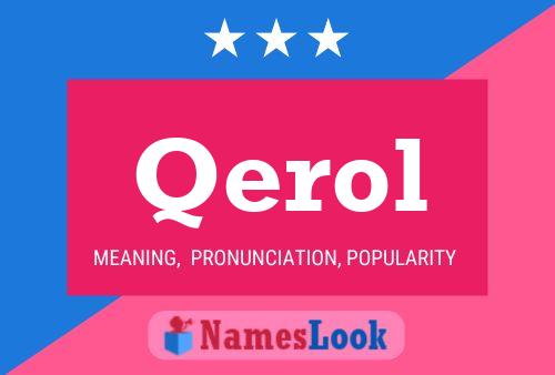 Qerol Name Poster