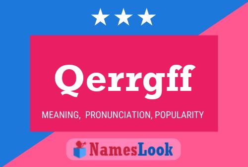 Qerrgff Name Poster