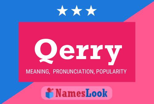 Qerry Name Poster