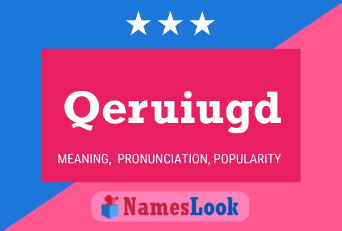 Qeruiugd Name Poster