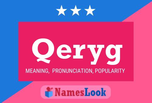 Qeryg Name Poster