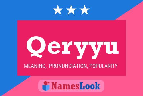 Qeryyu Name Poster